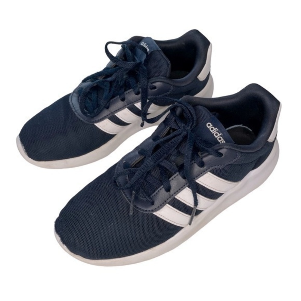 Adidas Navy White Shoes Boys Size 5